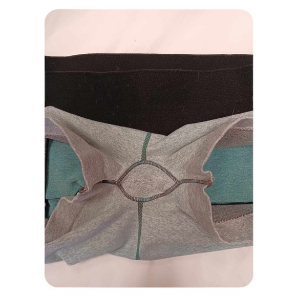 Free People Movement Shorts Green Grey Size XS/S - Picture 7 of 8